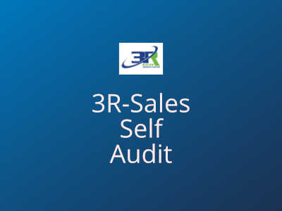 3R Sales Self Audit Card